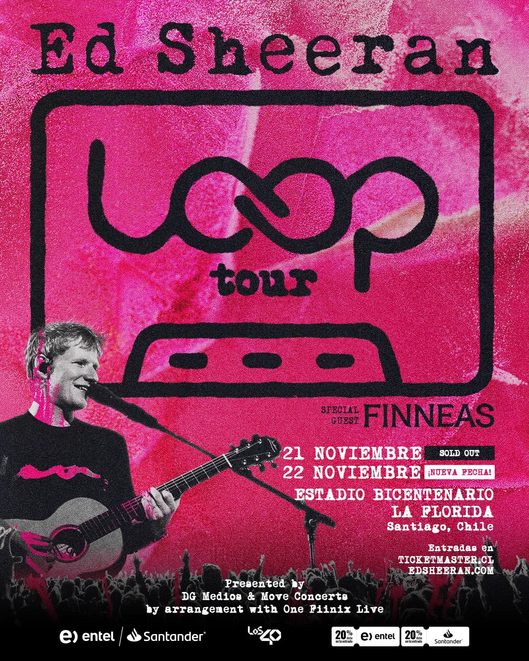 Ed Sheeran anuncia segunda fecha en Chile
